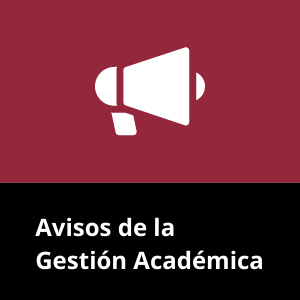 Avisos de la gestió acadèmica